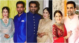 Sagarika Ghatge, Zaheer Khan, Sagarika Ghatge Zaheer Khan wedding, Sagarika Ghatge wedding dress, Sagarika Ghatge Zaheer Khan reception, Sagarika Ghatge and Zaheer Khan, Sagarika Ghatge fashion, Zaheer Khan fashion, Sagarika Ghatge and Zaheer Khan fashion, Sagarika Ghatge style, Zaheer Khan style, Sagarika Ghatge wedding lehenga, Anita Dongre, Anita Dongre Pinkcity, Falguni and Shane Peacock, Sabyasachi, Sagarika Ghatge in Anita Dongre, Sagarika Ghatge in Sabyasachi, Sagarika Ghatge in Falguni and Shane Peacock, Sagarika Ghatge news, Zaheer Khan news, Sagarika Ghatge and Zaheer Khan latest news, Sagarika Ghatge latest photos, Zaheer Khan latest photos, Sagarika Ghatge and Zaheer Khan latest photos, celeb fashion, bollywood fashion, indian express, indian express news