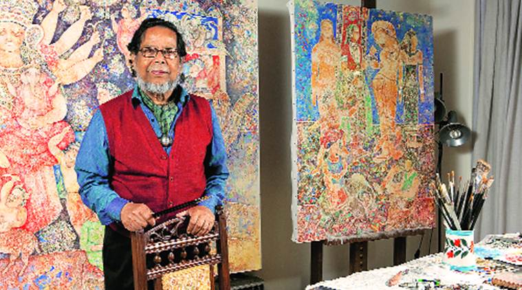 A retrospective looks at the many strands that make Sakti Burman’s distinctive oeuvre