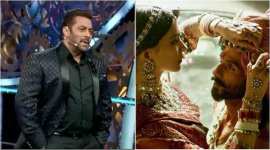 deepika padukone and shahid kapoor promote Padmavati on Bigg Boss 11