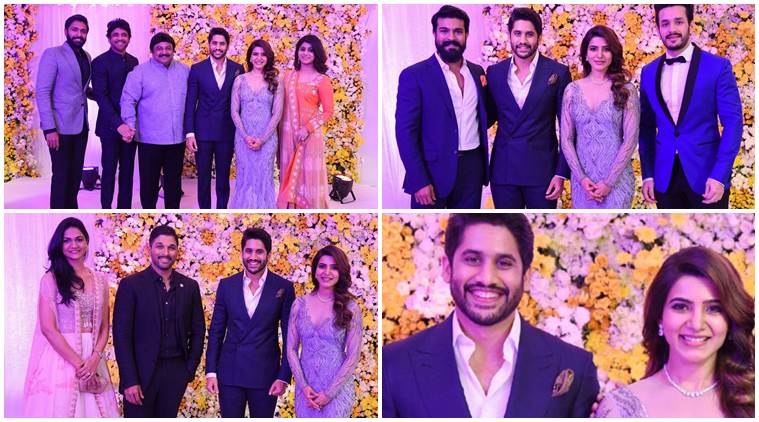 Inside photos of Samantha Ruth Prabhu and Naga Chaitanya&#39;s wedding reception: See all those who attended | Entertainment News,The Indian Express