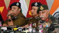 GOC, Srinagar J S Sandhu, Lt Gen J S Sandhu, Dineshwar Sharma, Jammu and Kashmir counter terrorism operation, counter terrorism operation, jammu and kashmir terrorism operation, India News, Indian Express, Indian Express News
