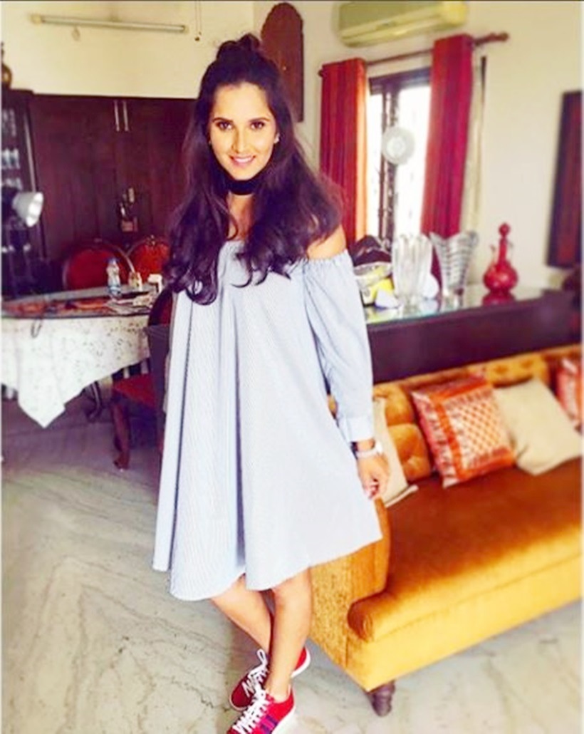 sania mirza fashion