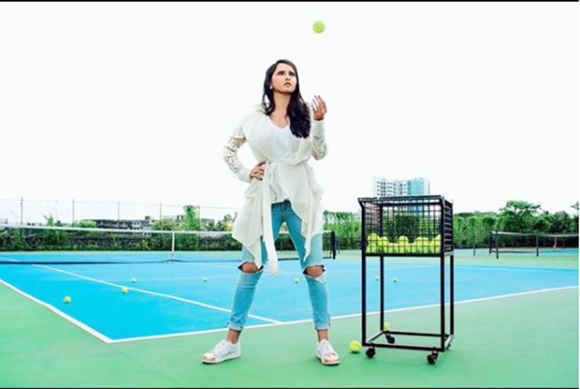 Sania mirza is India's leading tennis star