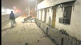 shahdara railway station, shamli, stone pelting, delhi railways, rpf, indian express