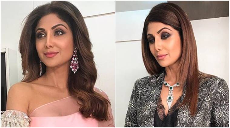 From sari to trousers, Shilpa Shetty dazzles in these two shimmery outfits;  see pics | Lifestyle News,The Indian Express