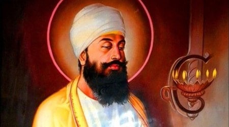 Guru Tegh Bahadur's Martyrdom Day, Guru Tegh Bahadur, who is Guru Tegh Bahadur, what did Guru Tegh Bahadur do?, social media viral, Indian express, Indian express news