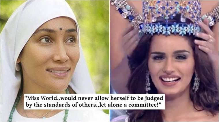 miss world 2017, miss world winners, sofia hayat, sofia hayat posts, manushi chhillar, sofia hayat post on beauty pageant, indian express, indian express news