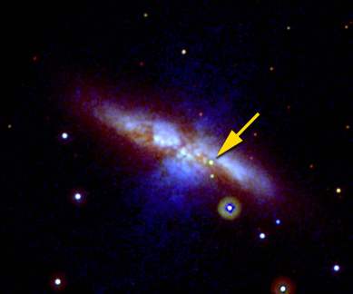 NASA's Keck Observatory in Hawaii tracked a star that doesn't form a supernova and is labelled iPTF14hls discovered by the Palomar Transient Factory and tracked by the Las Cumbres Observatory