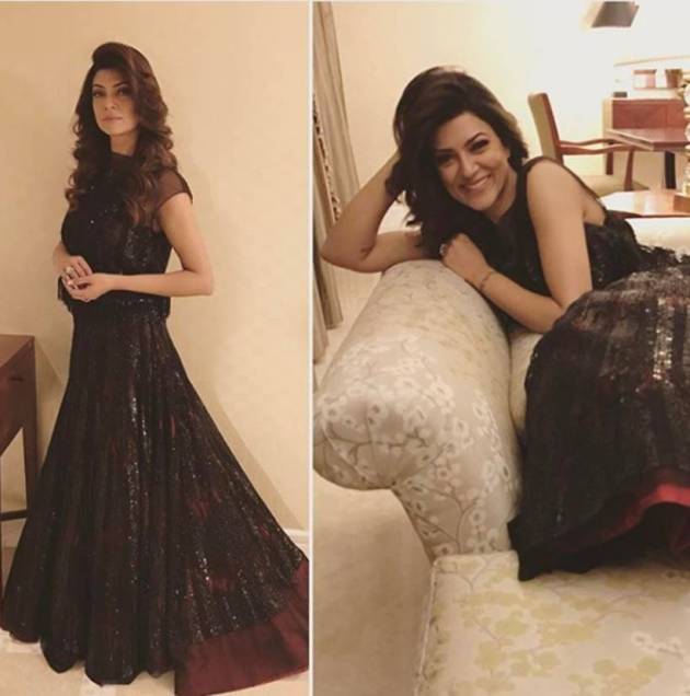 Happy Birthday Sushmita Sen, HBD Sushmita Sen, Sushmita Sen birthday, Sushmita Sen fashion, Sushmita Sen latest photos, Sushmita Sen news, Sushmita Sen style, Sushmita Sen birthday celebration, Sushmita Sen in black, celeb fashion, bollywood fashion, indian express, indian express news