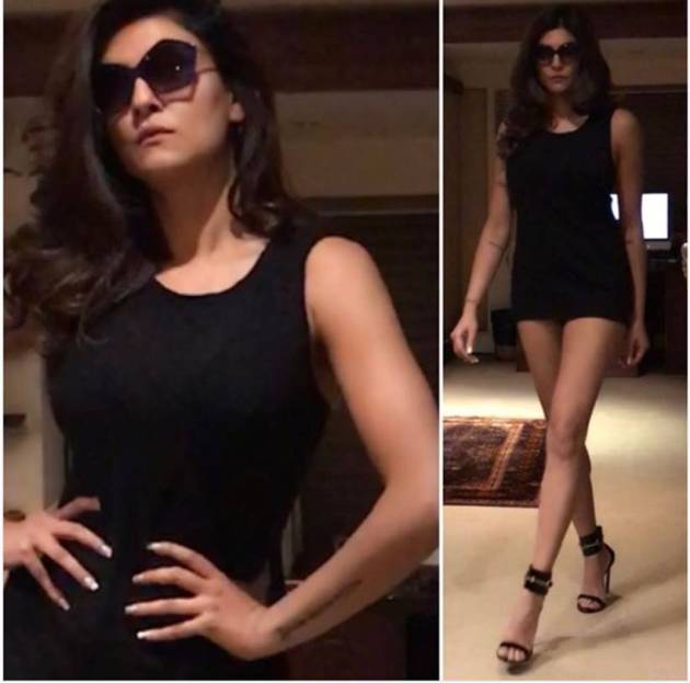 Happy Birthday Sushmita Sen, HBD Sushmita Sen, Sushmita Sen birthday, Sushmita Sen fashion, Sushmita Sen latest photos, Sushmita Sen news, Sushmita Sen style, Sushmita Sen birthday celebration, Sushmita Sen in black, celeb fashion, bollywood fashion, indian express, indian express news