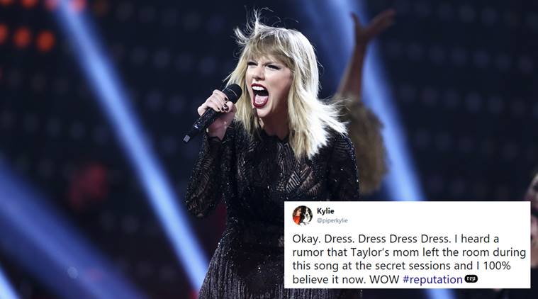 Taylor Swift S New Song Dress Is Making Twitterati Jump Out Of Their Skin Trending News The Indian Express