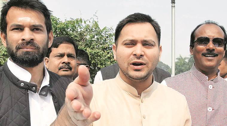 Tejashwi Yadav said his father had been the BJP’s biggest opponent.
