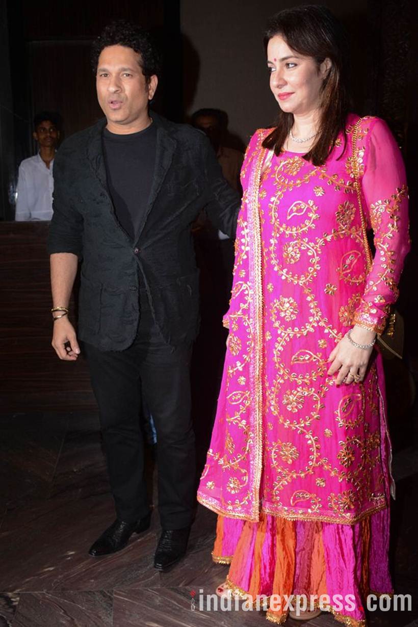 Zaheer Khan wedding Sachin Tendulkar