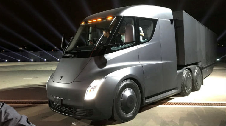 Tesla's Semi electric truck got its first orders from WalMart and JB Hunt