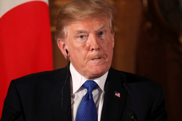 donald trump photos, trump japan visit images, trump in tokyo photos, trump asia tour pictures