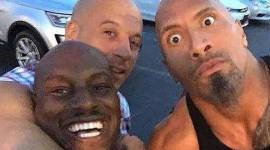 Tyrese Gibson, Vin Diesel, Dwayne Johnson, Fast and Furious, Fast and Furious cast