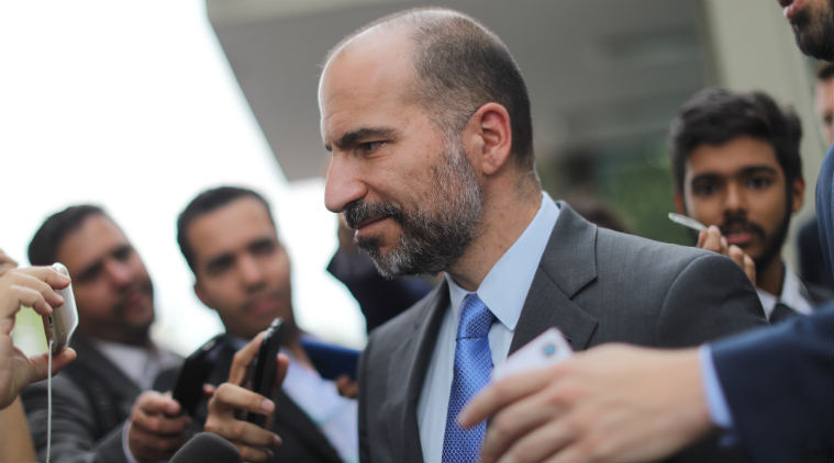 Uber cyber attack, CEO Dara Khosrowshahi, Federal Trade Commission, former CEO Travis Kalanick, Uber SoftBank investment, cyber security, Lyft, Uber Waymo lawsuit, Uber London licence, Uber data breach 