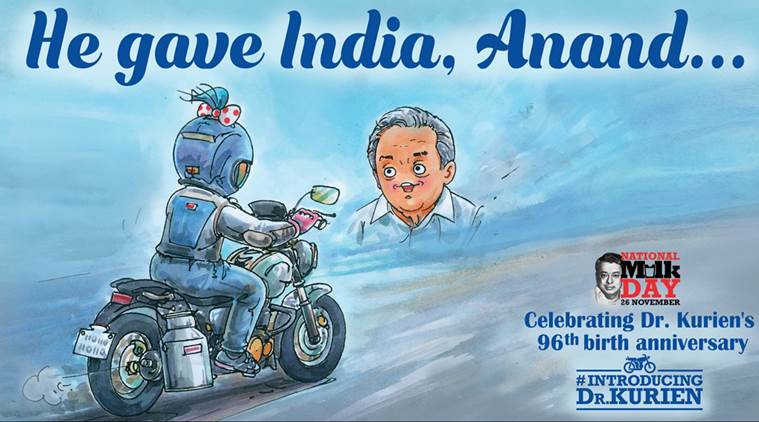 National Milk Day, Verghese Kurien, Amul, Amul topicals