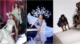victoria's secret, victoria's secret annual show, victoria's secret show china, model falls down on victoria's secret ramp, chinese model falls down on the ramp, models fall down on ramp, indian express, indian express news
