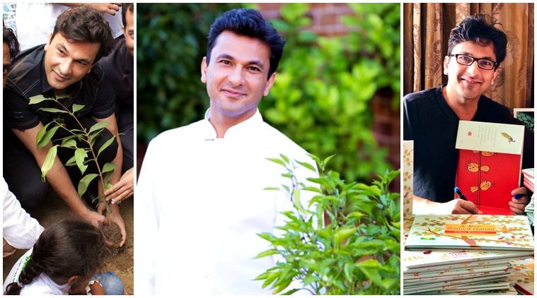vikas khanna, chef vikas khanna, vikas khanna book, 28th book vikas khanna, vikas khanna books, a tree named ganga, give a tree campaign, give a tree, smile foundation, indian express, indian express news