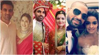Zaheer Khan weds Sagarika Ghatge, Bhuvneshwar Kumar marries Nupur Nagar, Shikhar Dhawan’s sister start a new innings, see pics