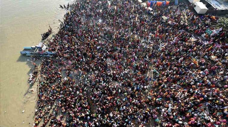 bihar stampede, bihar, begusarai, Simariya Ghat, bihar karthik purnima, bihar news, indian express