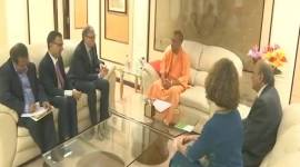 yogi adityanath, bill gates, microsoft, lucknow, investment in UP, rajnath, LWE, naxalism, sanitation, cleanliness, US, india, indian express, express online, express web