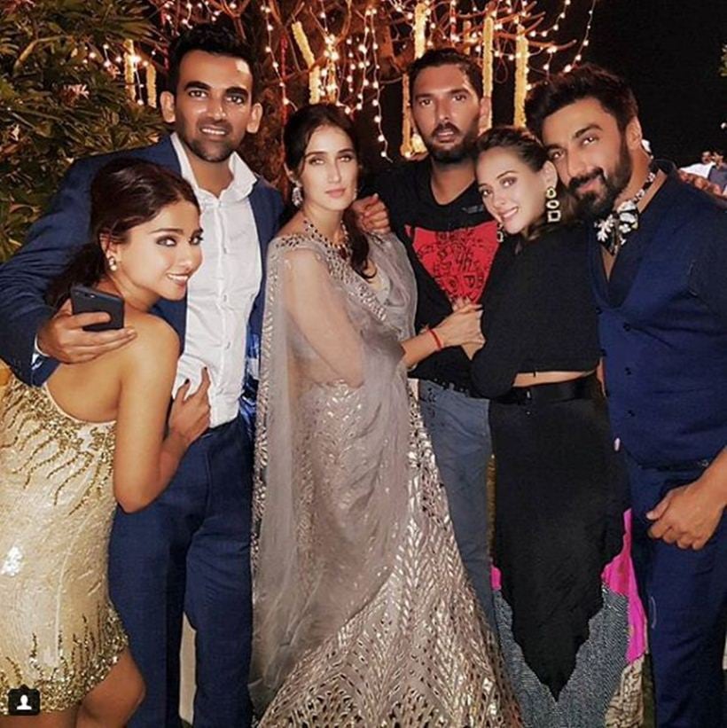Zaheer Khan-Sagarika wedding