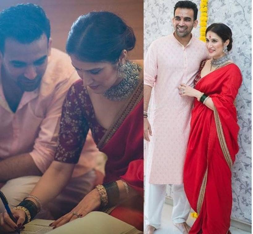 Sagarika Ghatge weds Zaheer Khan
