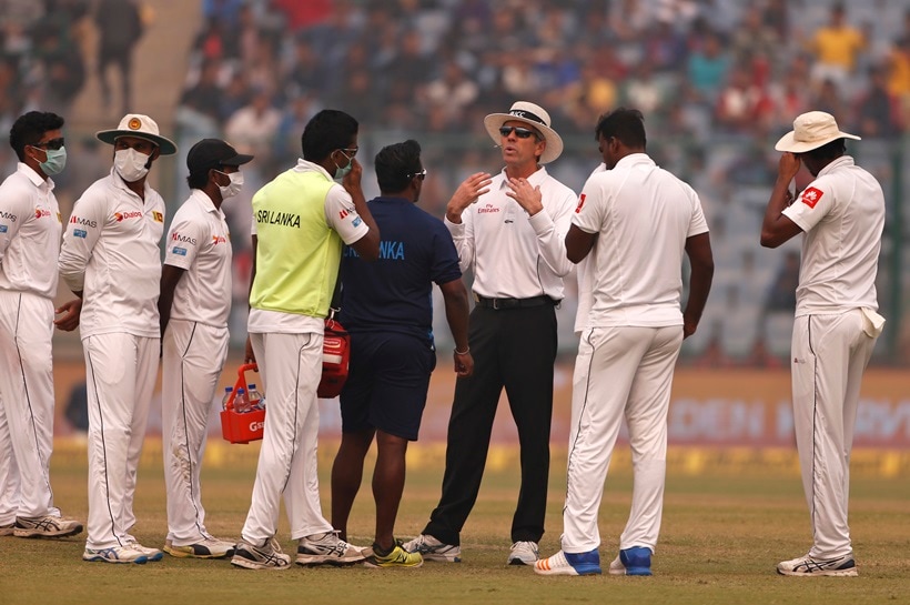 Umpires were called on numerous times to take a decision on the game