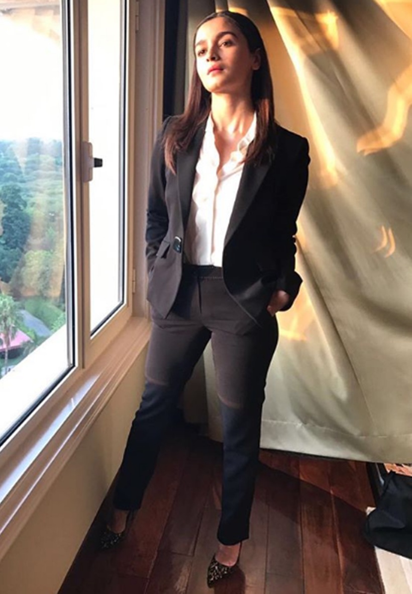 pantsuit styles, androgynous fashion, Sonam Kapoor, Sonam Kapoor latest photos, Sonam Kapoor fashion, Alia Bhatt, Alia Bhatt fashion, Sridevi fashion, Shilpa Shetty fashion, Jacqueline Fernandez fashion, Kangana Ranaut fashion, Malaika Arora fashion, indian express, indan express news