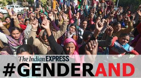 ASHA workers demand salary, Delhi ASHA workers, Sarita Vihar ASHA workers, #GenderAnd