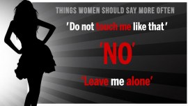 feminism, sexual harassment, things women should say, words women should use, statements women should use more, viral twitter thread of what women should say, indian express, indian express news