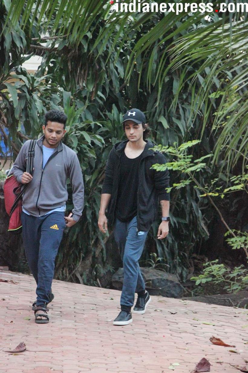 ayush sharma in mumbai