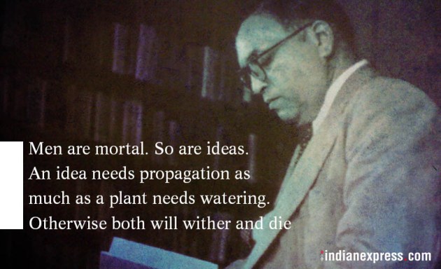 br ambedkar, br ambedkar quotes, br ambedkar death anniversary, br ambedkar inspiring quotes, indian express, indian express news