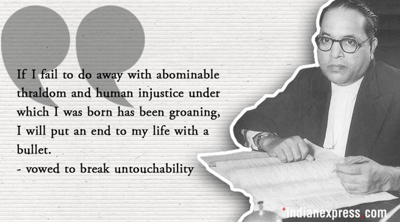 ambedkar death anniversary, ambedkar 61st death anniversary, br ambedkar anniversary, ambedkar untouchability, ambedkar gender, ambedkar education, ambedkar indian constitution, ambedkar politics, indian express news
