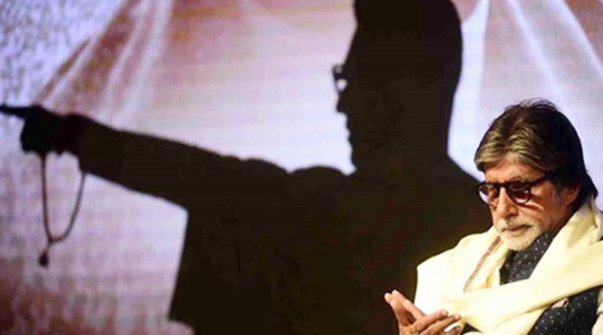 Amitabh Bachchan At Bal Thackeray Biopic Launch Balasaheb Was Like A Father Figure To Me Entertainment News The Indian Express bal thackeray biopic launch balasaheb