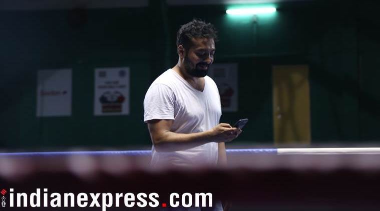 Anurag Kashyap; a still from Mukkabaaz.