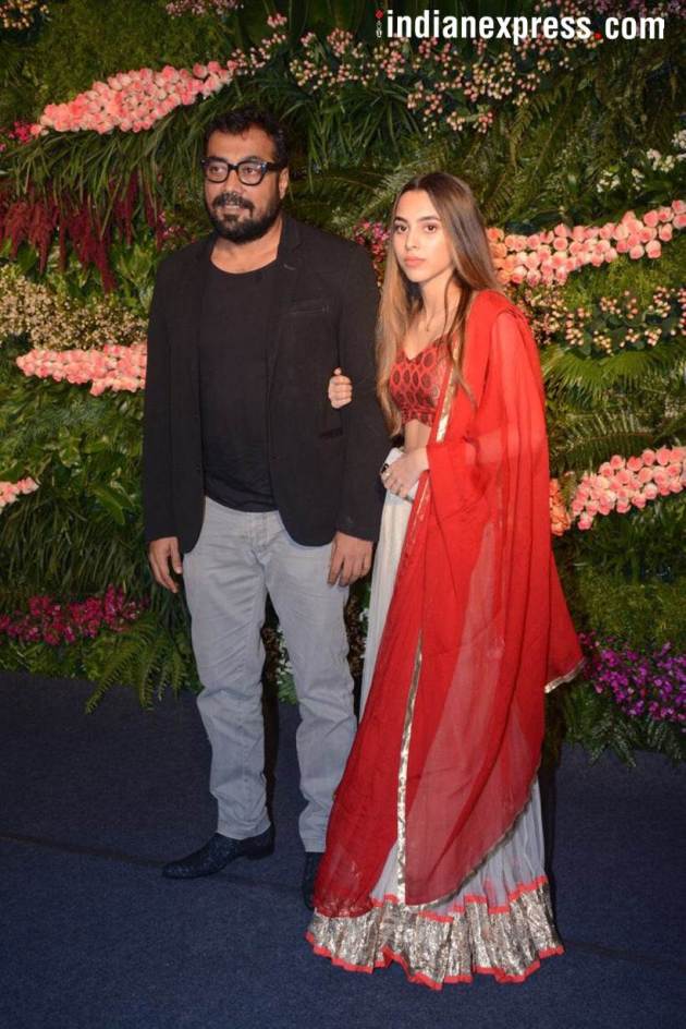 anurag kashyap at virushka reception