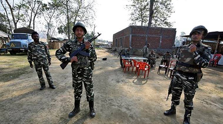 mobilisation of security forces in Assam 