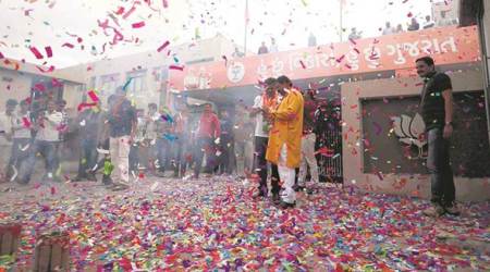 Assembly Election 2017, Gujarat Assembly Elections 2017, Gujarat Election Results, Gujarat Poll Results, Banaskantha district, BJP Lost, BJP, Indian Express, Indian Express News