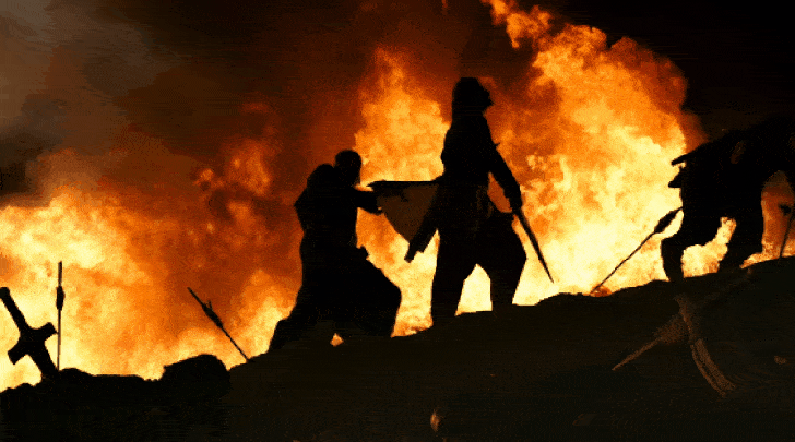 Baahubali: The Conclusion scene