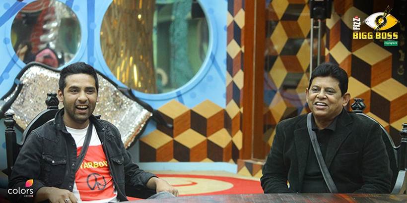 puneesh sharma meets his father in bigg boss 11