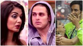 bigg boss 11 Priyank Sharma Divya Agarwal, Vikas Gupta mother videos