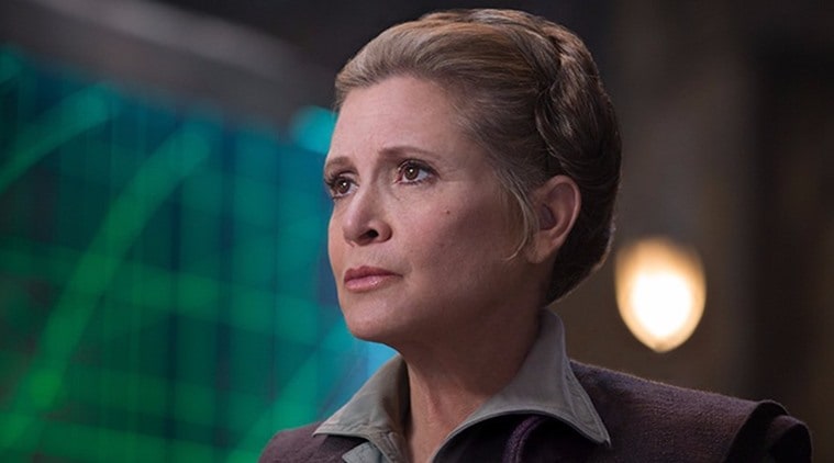 star wars the last jedi carrie fisher