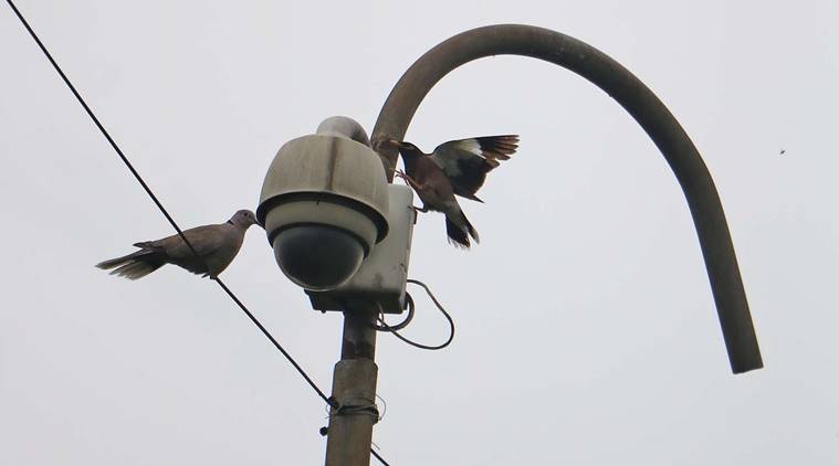 CCTV cameras across Delhi