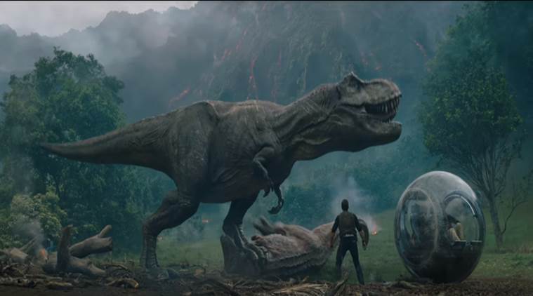 Jurassic World Fallen Kingdom trailer: Chris Pratt is the ... - 759 x 422 jpeg 28kB