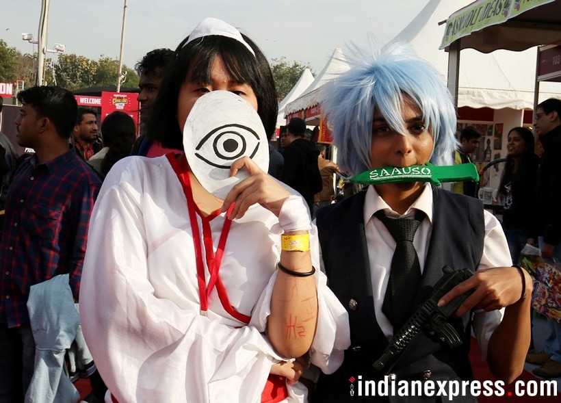 comiccon, comic con, comic con day 1, picture of comic con, comic con delhi, when is comic con, Indian express, Indian express news