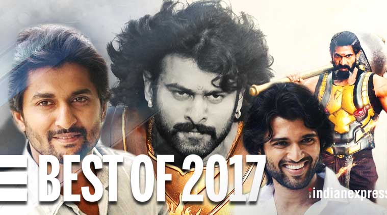 Top Telugu Actors Of 2017 Prabhas Rana Daggubati Vijay