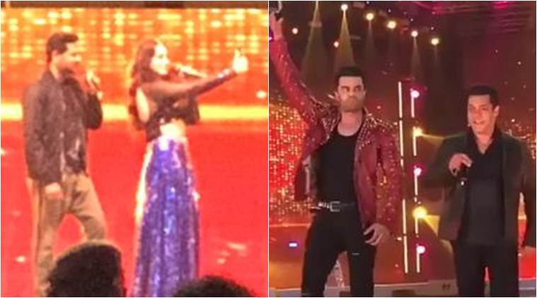 Da Bangg Tour Salman Khan Does ‘swag Se Swagat As Sonakshi Sinha Kriti Sanon Burn The Stage